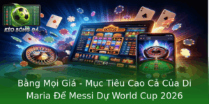 Di Maria: 'Bằng mọi giá Messi phải dự World Cup 2026' - Tin sốc từ đồng đội Argentina 9 Bang Moi Gia Muc Tieu Cao Ca Cua Di Maria E Messi Du World Cup 2026