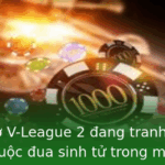 Các đội ở V-League 2 đang tranh suất lên hạng kịch tính 2 Cac Oi O V League 2 Ang Tranh Suat Len Hang Cuoc Ua Sinh Tu Trong Mau Ao Ao