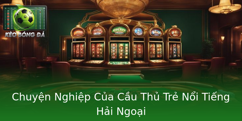 Chuyện Nghiệp Của Cầu Thủ Trẻ Nổi Tiếng Hải Ngoại Chuyện Nghiệp Của Cầu Thủ Trẻ Nổi Tiếng Hải Ngoại