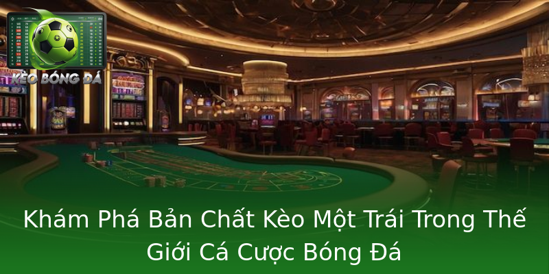 Khám Phá Bản Chất Kèo Một Trái Trong Thế Giới Cá Cược Bóng Đá Khám Phá Bản Chất Kèo Một Trái Trong Thế Giới Cá Cược Bóng Đá