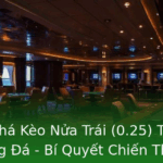 Kèo Nửa Trái (0.25) - Cách Đọc Và Chơi Hiệu Quả 2 Kham Pha Keo Nua Trai 025 Trong Ca Cuoc Bong A Bi Quyet Chien Thang Hieu Qua