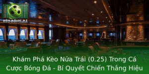 Kèo Nửa Trái (0.25) - Cách Đọc Và Chơi Hiệu Quả 5 Kham Pha Keo Nua Trai 025 Trong Ca Cuoc Bong A Bi Quyet Chien Thang Hieu Qua