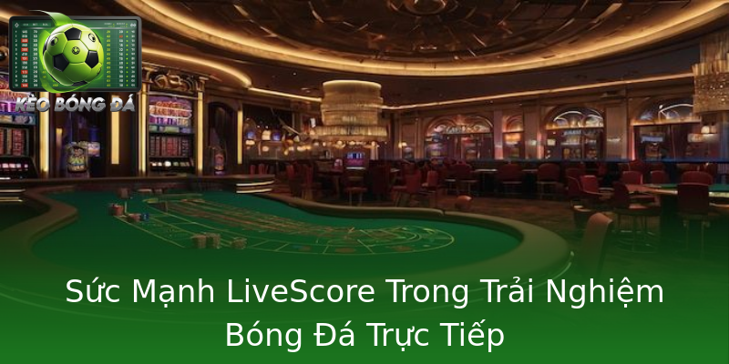 Sức Mạnh LiveScore Trong Trải Nghiệm Bóng Đá Trực Tiếp