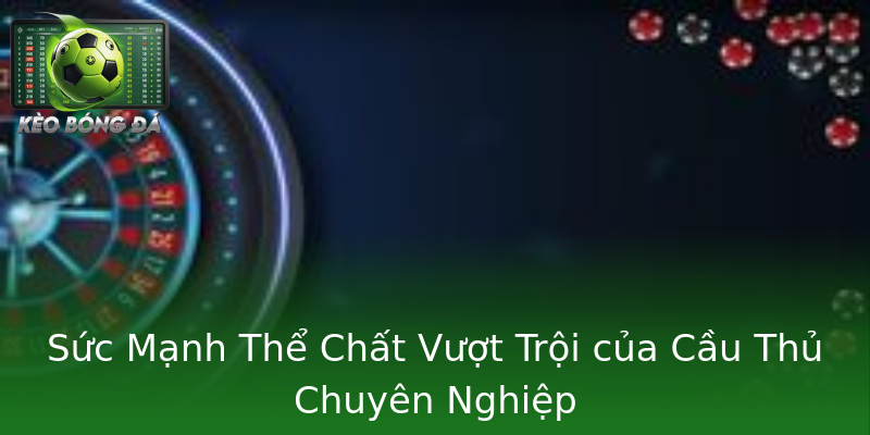 Sức Mạnh Thể Chất Vượt Trội của Cầu Thủ Chuyên Nghiệp Sức Mạnh Thể Chất Vượt Trội của Cầu Thủ Chuyên Nghiệp