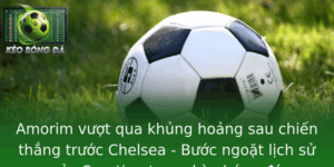 Amorim vượt qua khủng hoảng sau chiến thắng trước Chelsea - Bước ngoặt lịch sử của Sporting trong kèo bóng đá 5 Amorim Vuot Qua Khung Hoang Sau Chien Thang Truoc Chelsea Buoc Ngoat Lich Su Cua Sporting Trong Keo