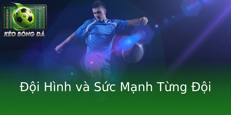 Đội Hình và Sức Mạnh Từng Đội Đội Hình và Sức Mạnh Từng Đội