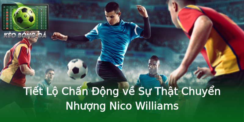 Tiết Lộ Chấn Động về Sự Thật Chuyển Nhượng Nico Williams Tiết Lộ Chấn Động về Sự Thật Chuyển Nhượng Nico Williams