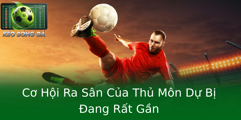 Cơ Hội Ra Sân Của Thủ Môn Dự Bị Đang Rất Gần Cơ Hội Ra Sân Của Thủ Môn Dự Bị Đang Rất Gần