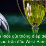Declan Rice gửi thông điệp đến CĐV Arsenal sau trận đấu West Ham - Những khoảnh khắc đậm chất cảm xúc và chiến lược 2 Declan Rice Gui Thong Iep En Cv Arsenal Sau Tran Au West Ham Nhung Khoanh Khac Am Chat Cam Xuc Va Ch