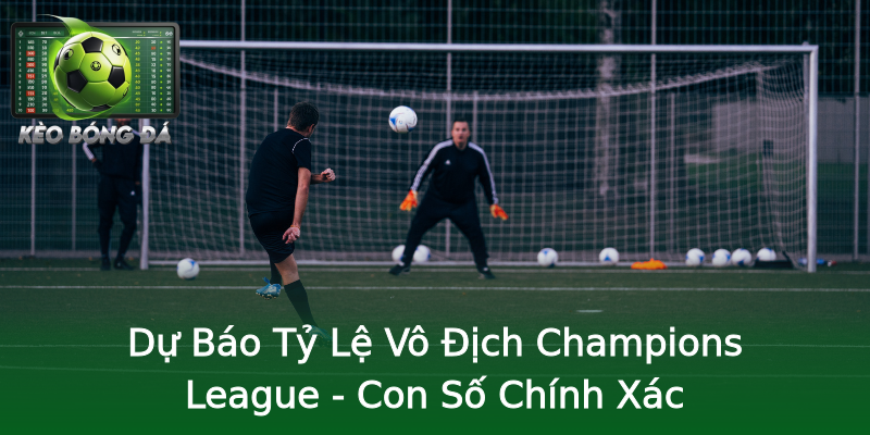 Dự Báo Tỷ Lệ Vô Địch Champions League - Con Số Chính Xác Dự Báo Tỷ Lệ Vô Địch Champions League - Con Số Chính Xác