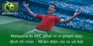 Malaysia bị AFC phạt vì vi phạm quy định tổ chức - Nhận diện rủi ro và bài học trong thể thao Châu Á 3 Malaysia Bi Afc Phat Vi Vi Pham Quy Inh To Chuc Nhan Dien Rui Ro Va Bai Hoc Trong The Thao Chau A