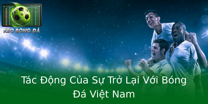 Tác Động Của Sự Trở Lại Với Bóng Đá Việt Nam Tác Động Của Sự Trở Lại Với Bóng Đá Việt Nam